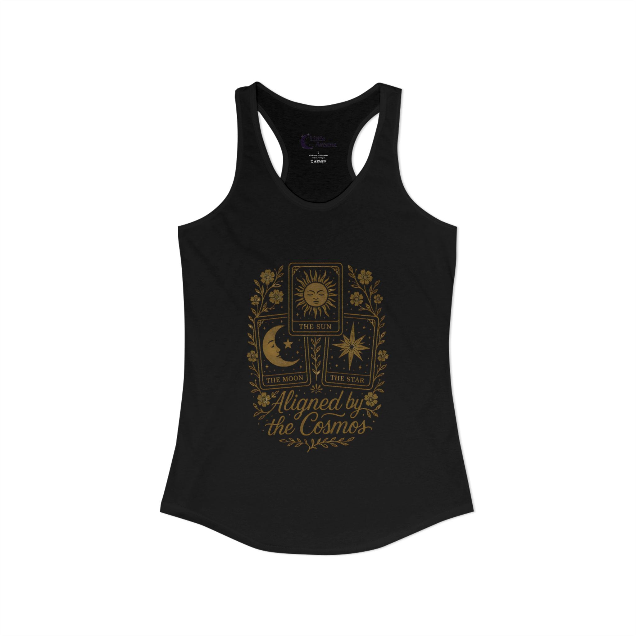 Aligned by the Cosmos — Women's Racerback Tank