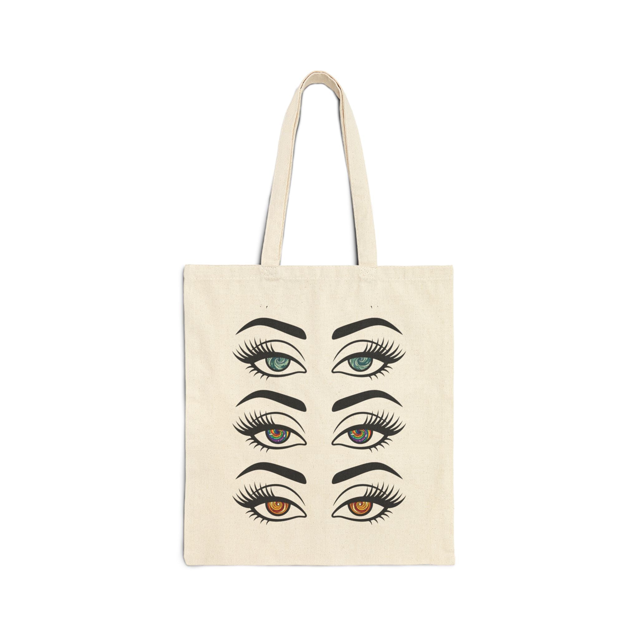 Hypnotic Eyes — Canvas Tote Bag