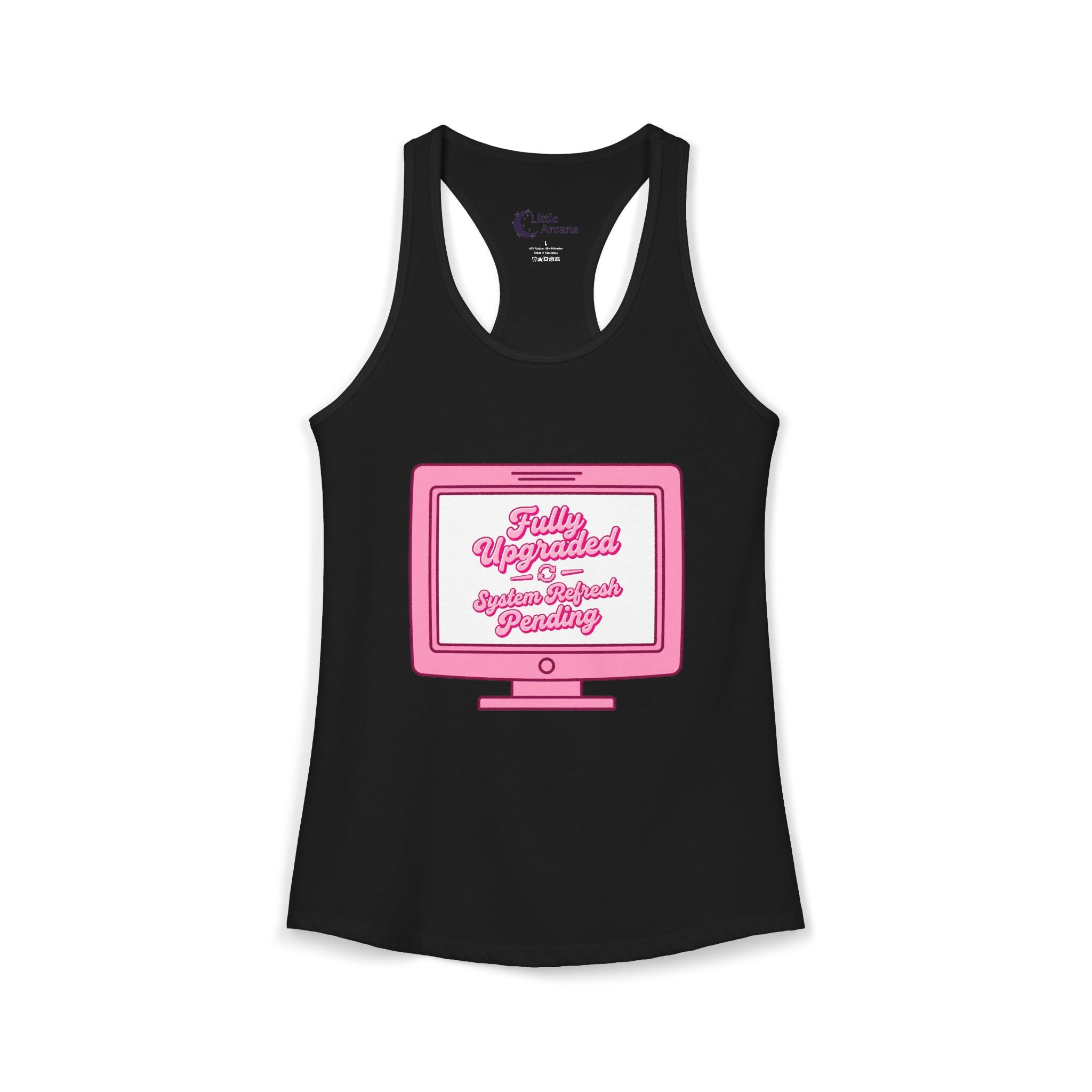 Y2K "Fully Upgraded" - Women's Ideal Racerback Tank