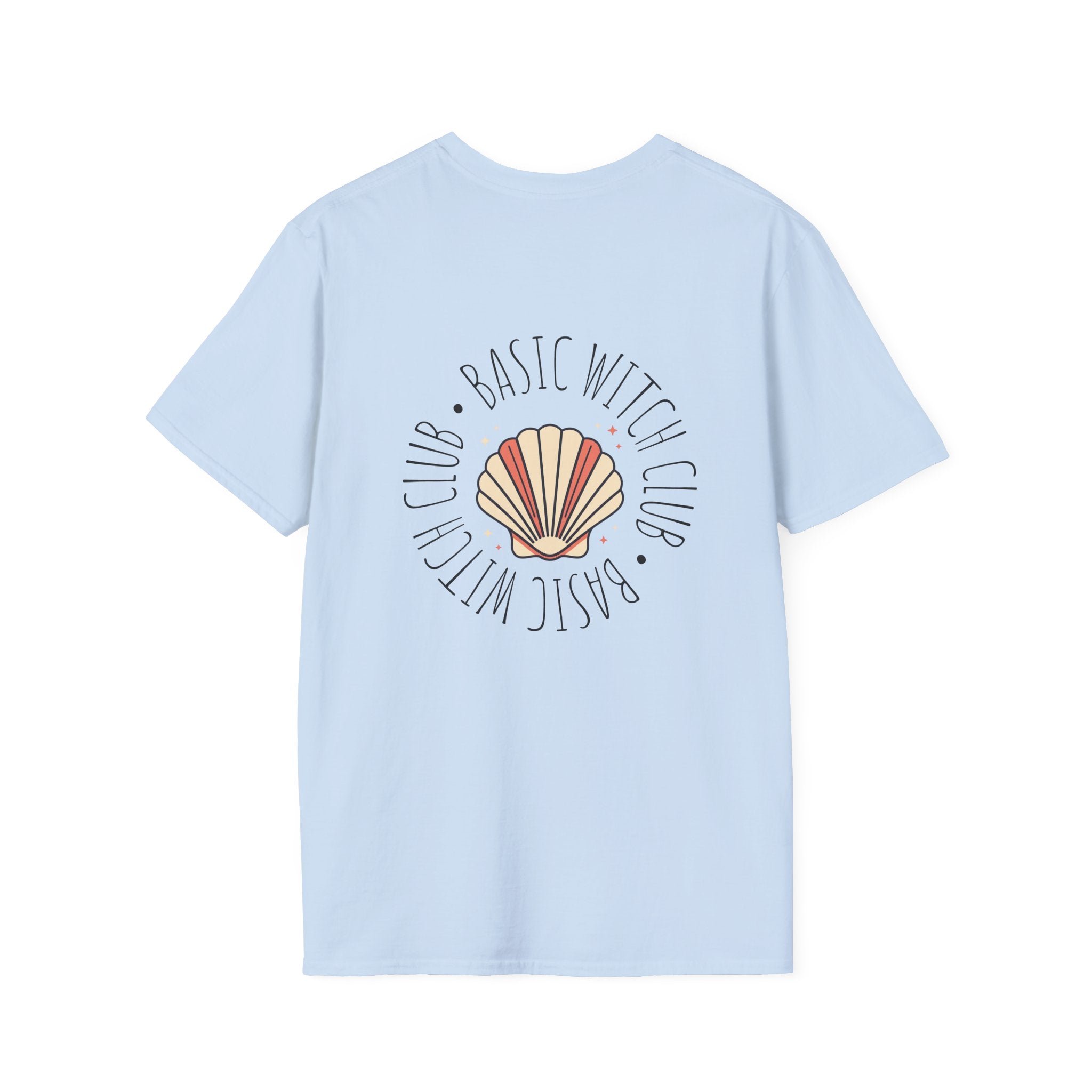 BASIC WITCH CLUB Sea Shell Emblem — Unisex T-Shirt