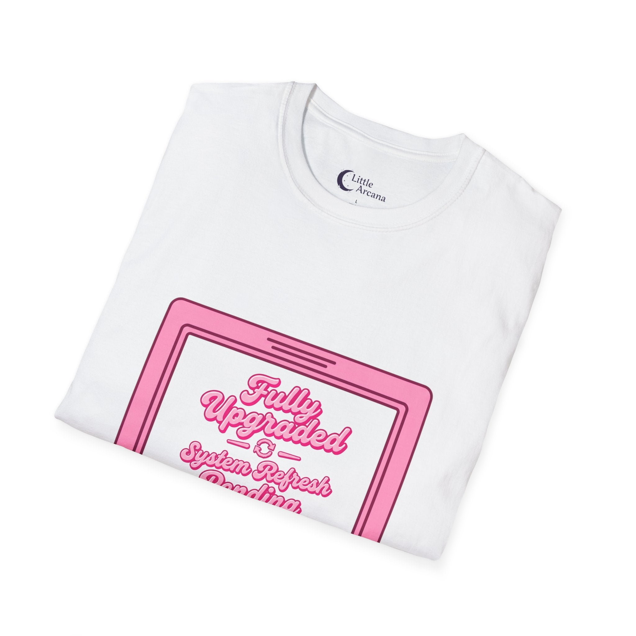 "Fully Upgraded" Retro Computer Graphic Tee  — Unisex T-Shirt