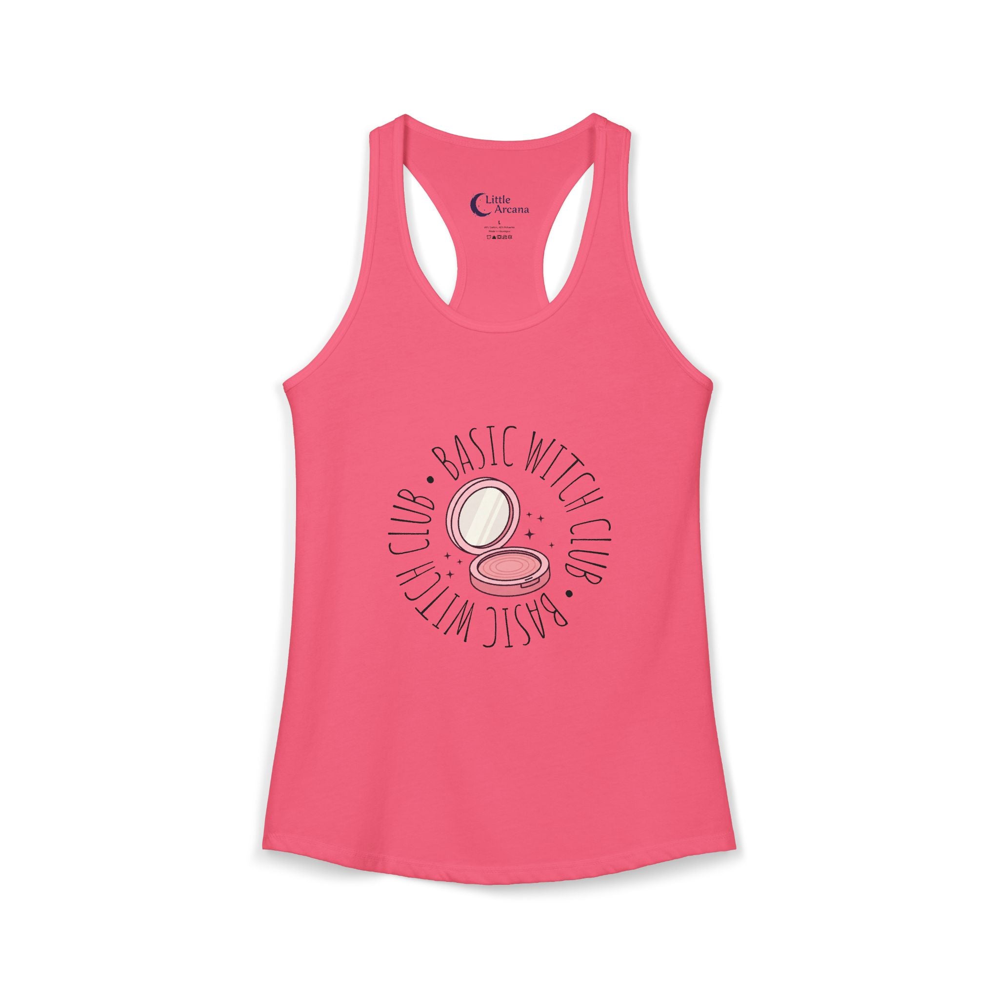 BASIC WITCH CLUB Compact Mirror Emblem — Women's Racerback Tank