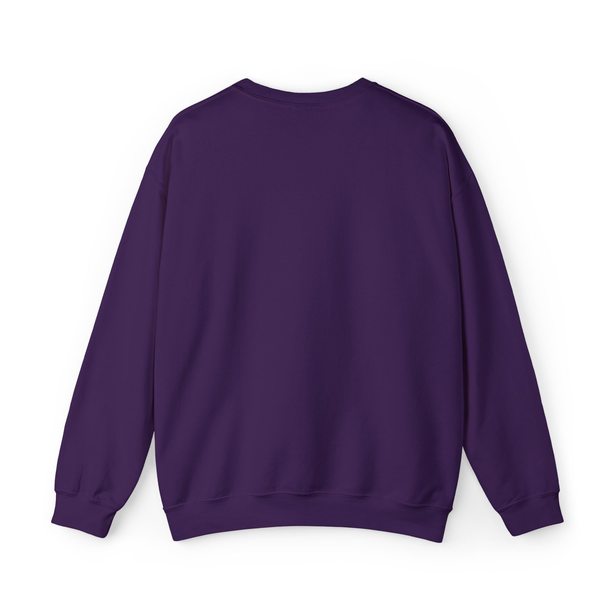 Crewneck Sweatshirt — 'Manifesting like it's My Job' Embroidered Gold Script Design