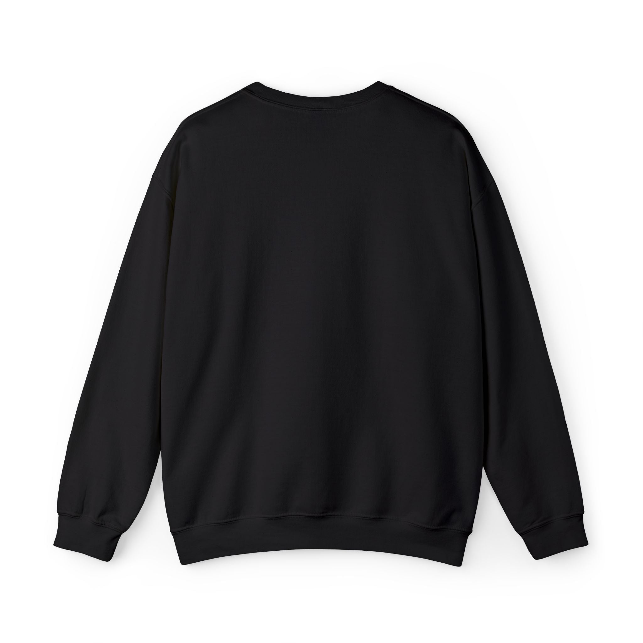 Crewneck Sweatshirt — 'Manifesting like it's My Job' Embroidered Gold Script Design