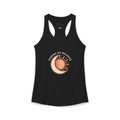 Sun & Moon Minimalist Women's Racerback Tank - "Finding my Balance"