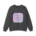 Stay Cosmic Babe Sweatshirt — Pastel Space Crewneck for Women & Teens