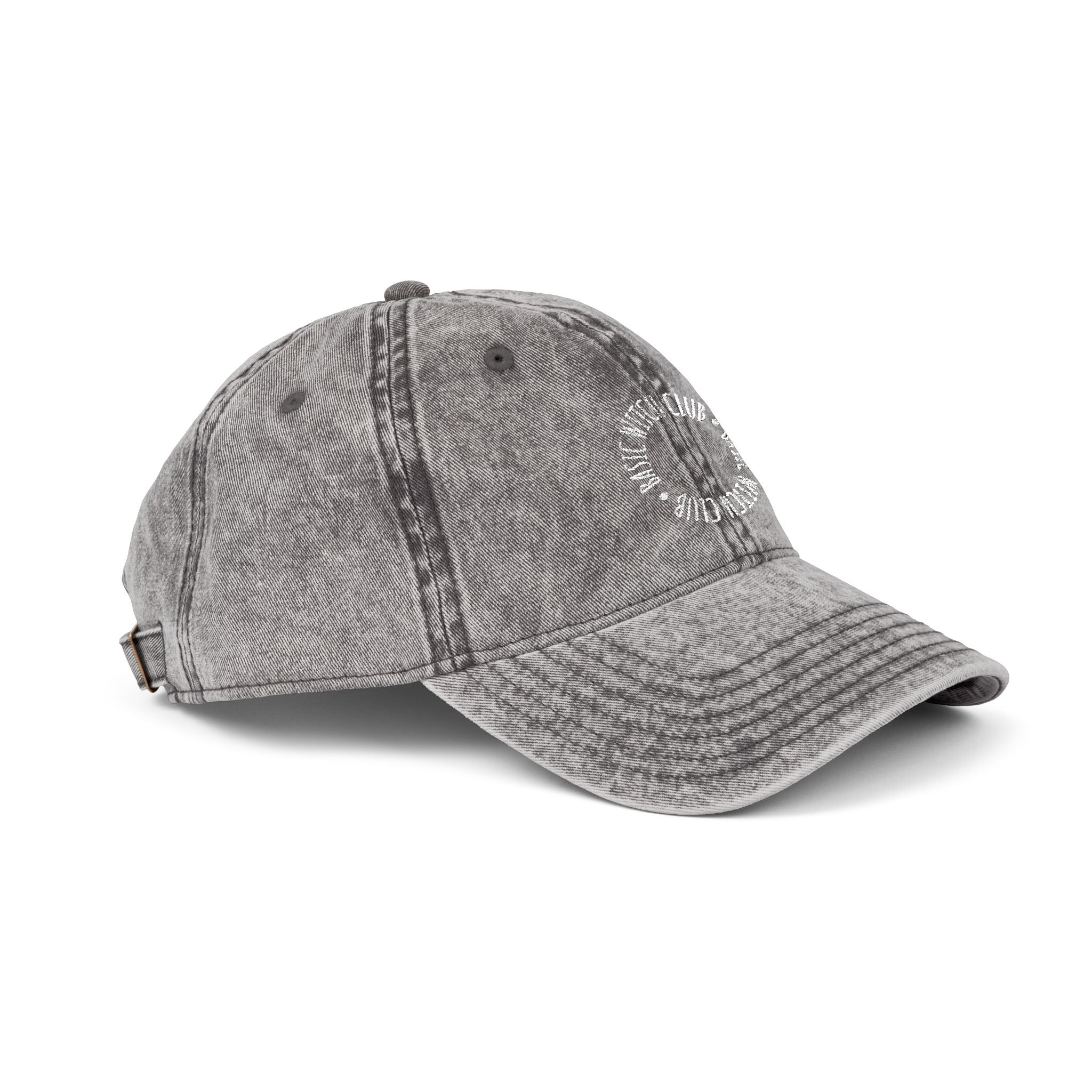 BASIC WITCH CLUB Emblem — Vintage Style Embroidered Baseball Cap