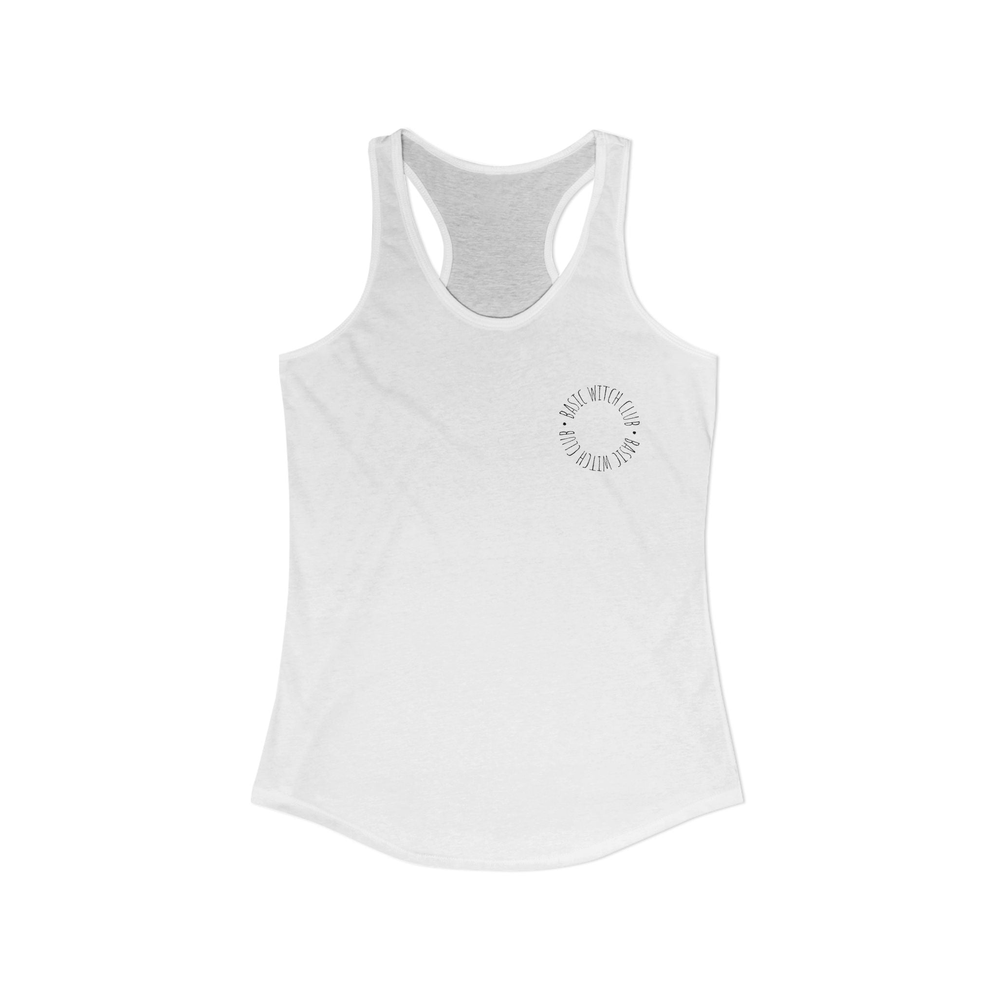 BWC BLANK Women's Ideal Racerback Tank