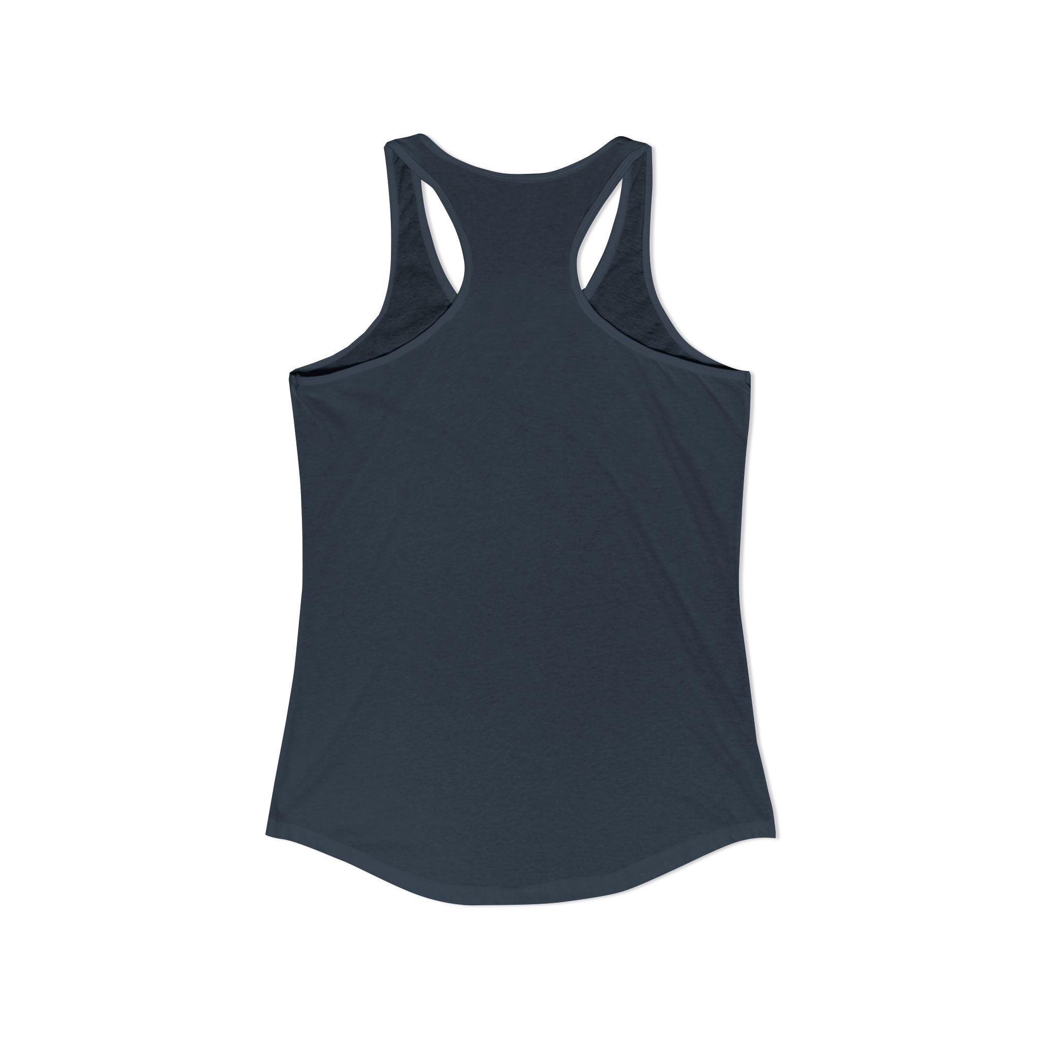 Sun & Moon Minimalist Women's Racerback Tank - "Finding my Balance"