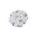 In My Healing Era Vinyl Sticker — Floral Crystal Kiss-Cut Decal