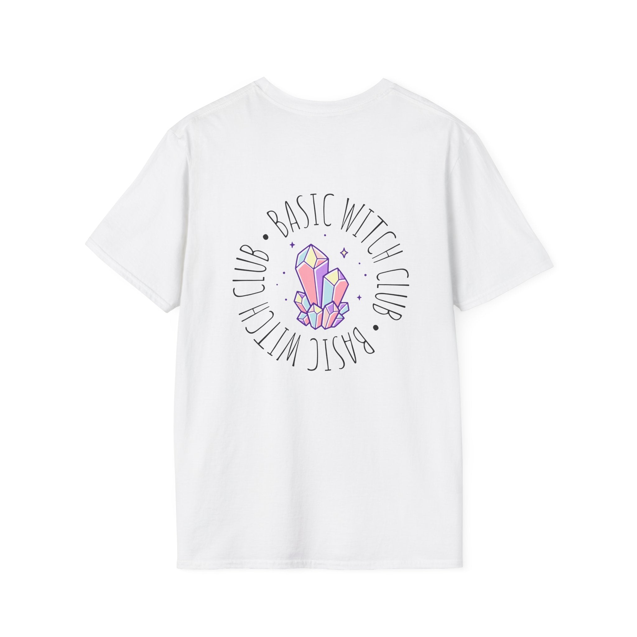 BASIC WITCH CLUB Crystal Cluster Emblem — Unisex T-Shirt