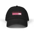 Y2K Glow Up In Progress — Demin Embroidered Baseball Cap