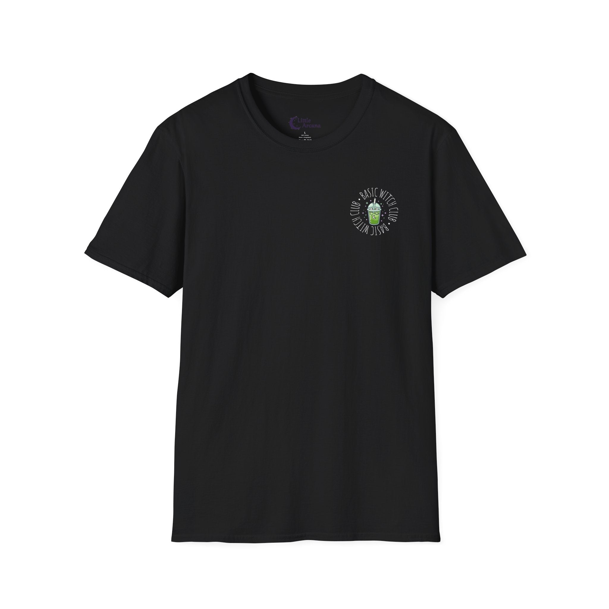 BASIC WITCH CLUB Matcha Emblem — Unisex T-Shirt