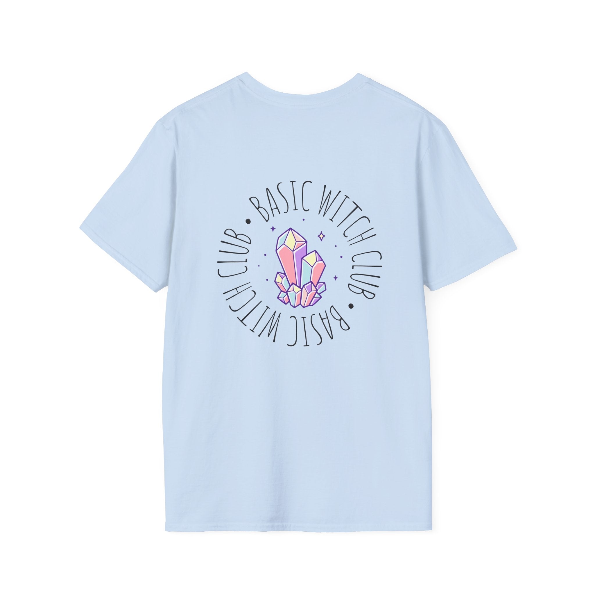 BASIC WITCH CLUB Crystal Cluster Emblem — Unisex T-Shirt