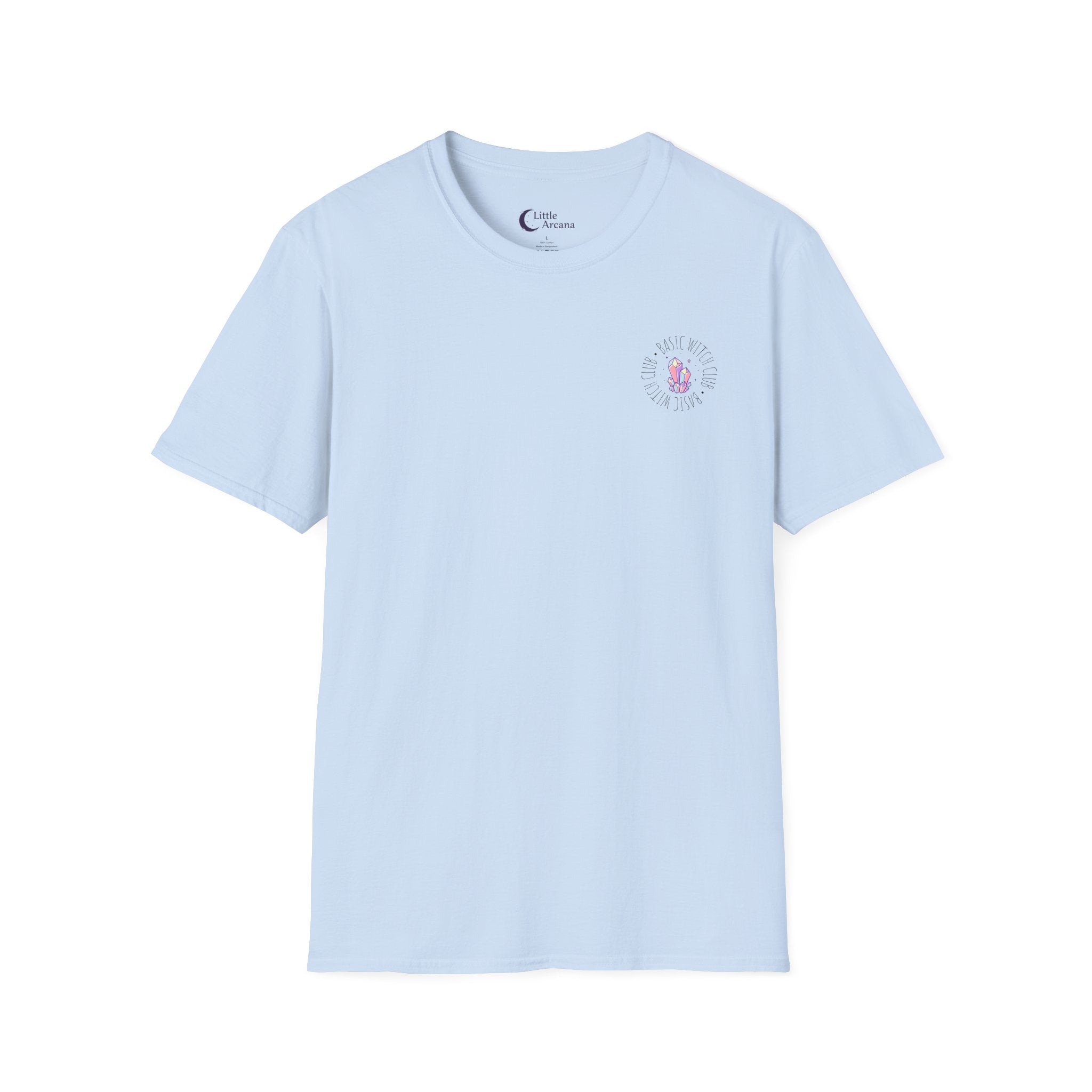 BASIC WITCH CLUB Crystal Cluster Emblem — Unisex T-Shirt