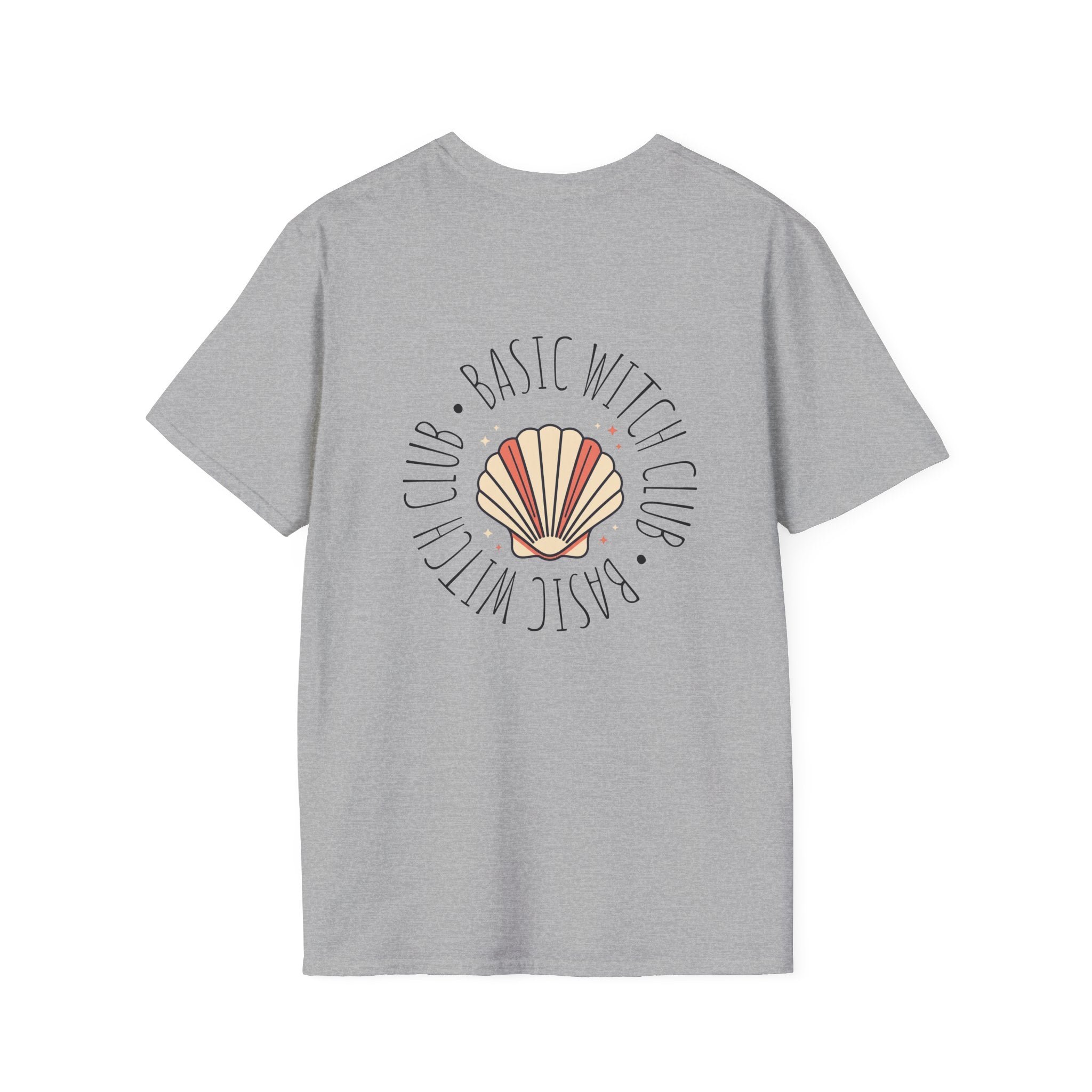 BASIC WITCH CLUB Sea Shell Emblem — Unisex T-Shirt