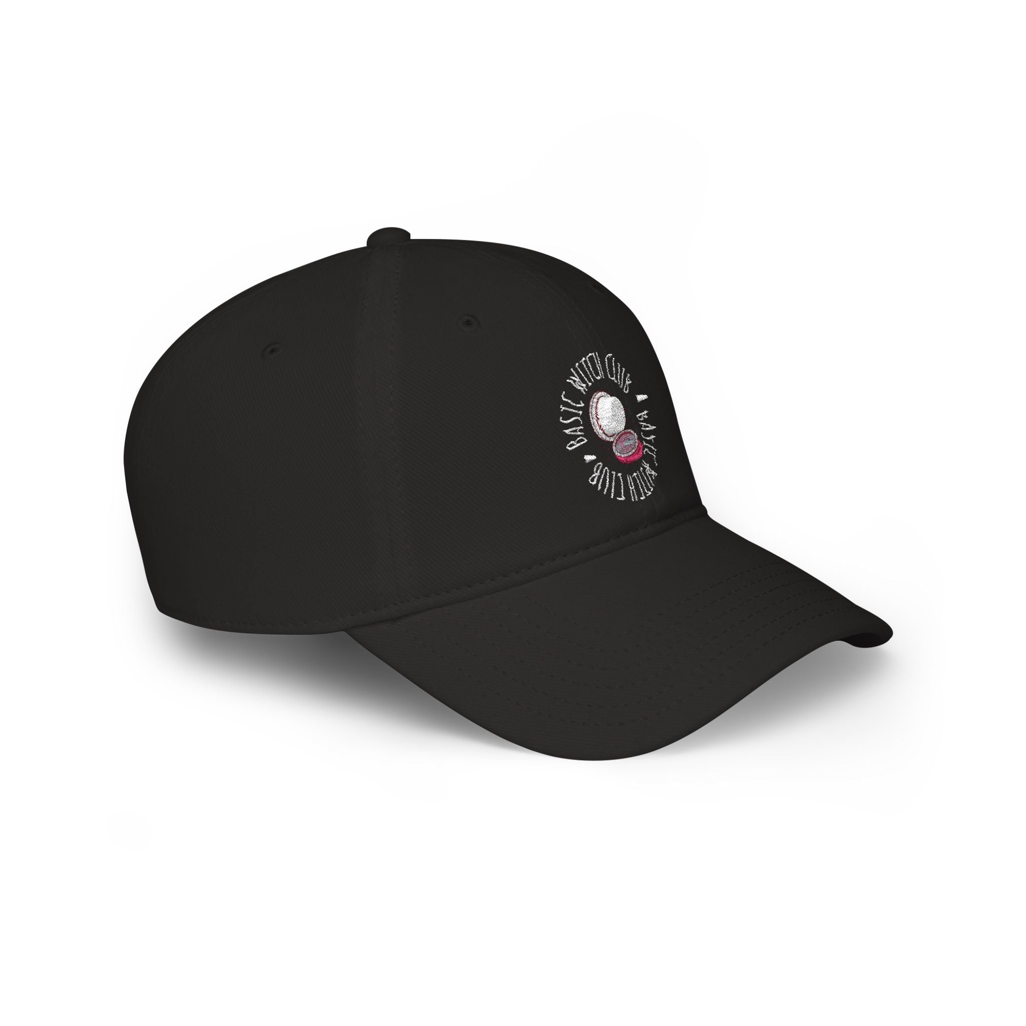 BASIC WITCH CLUB Compact Mirror Emblem — Low Profile Baseball Cap