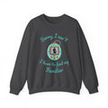 "Sorry I can't, I have to feed my familiar" cute retro virtual pet — Crewneck Sweatshirt