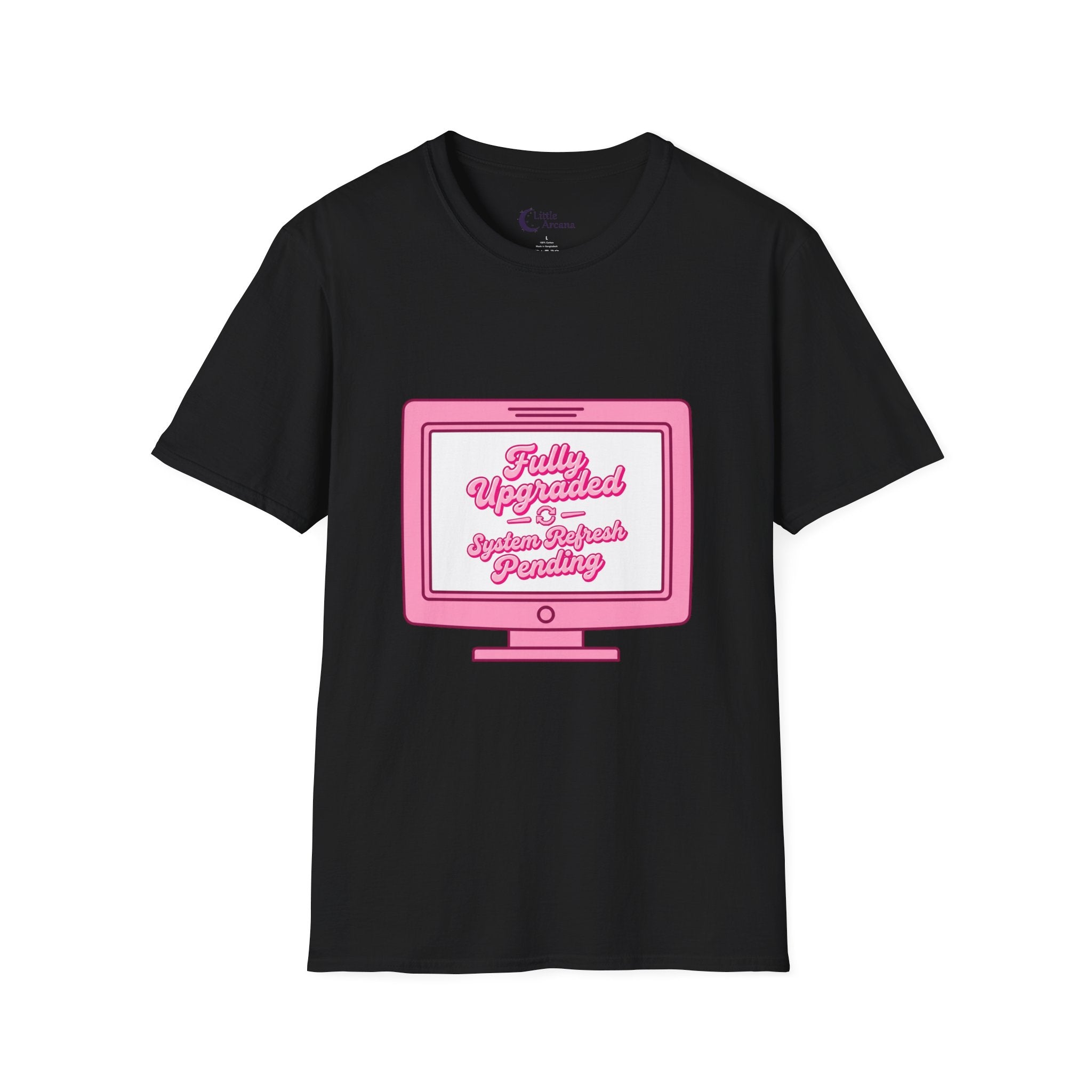 "Fully Upgraded" Retro Computer Graphic Tee  — Unisex T-Shirt
