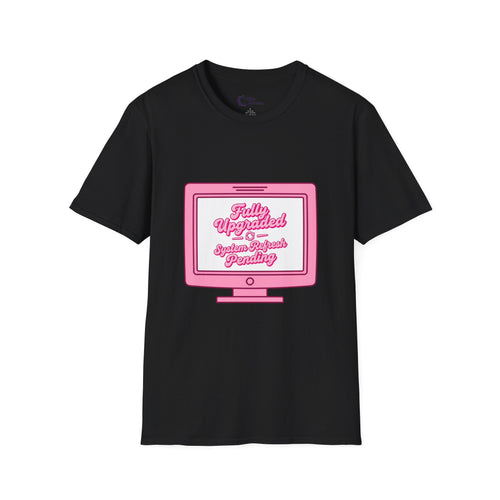 "Fully Upgraded" Retro Computer Graphic Tee  — Unisex T-Shirt