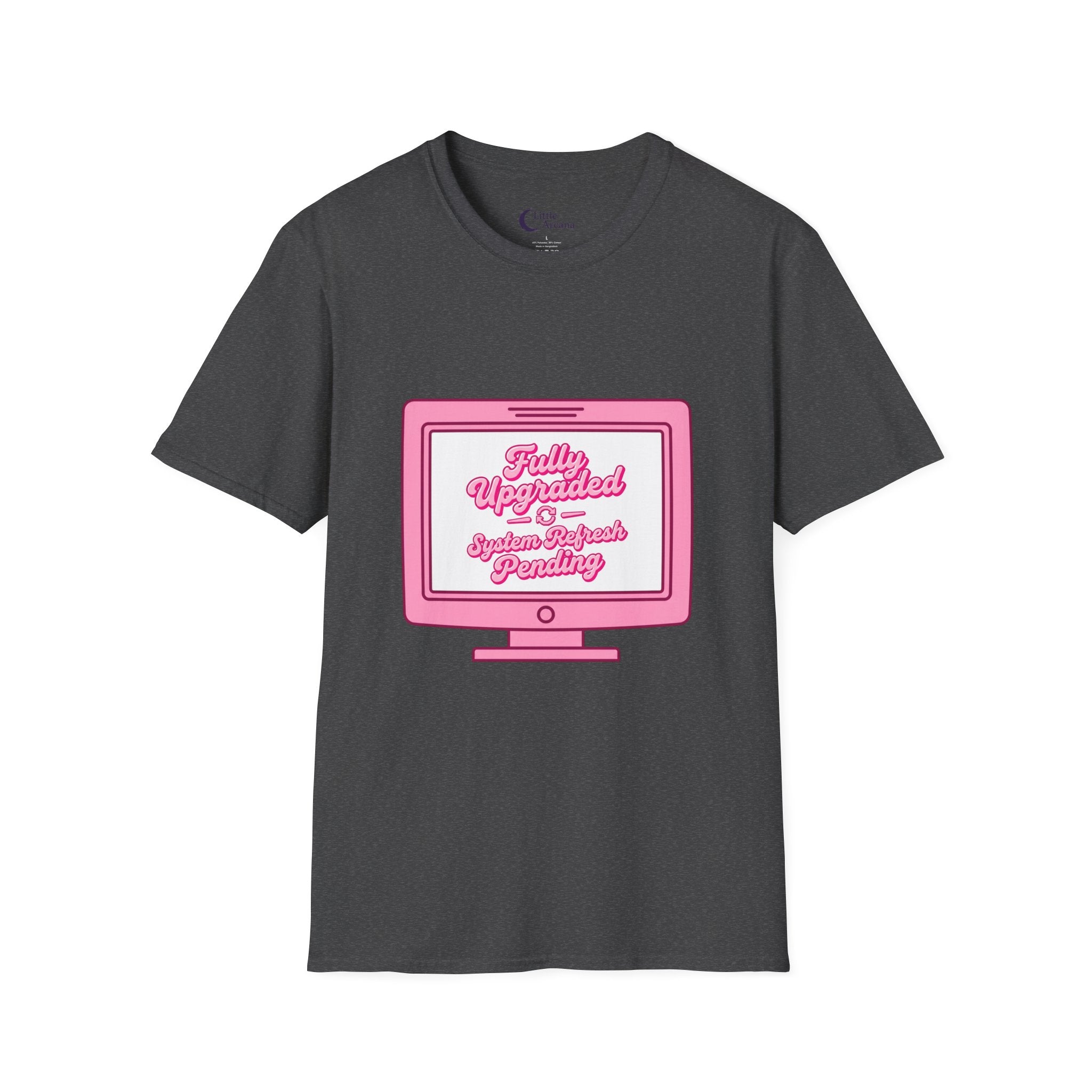 "Fully Upgraded" Retro Computer Graphic Tee  — Unisex T-Shirt