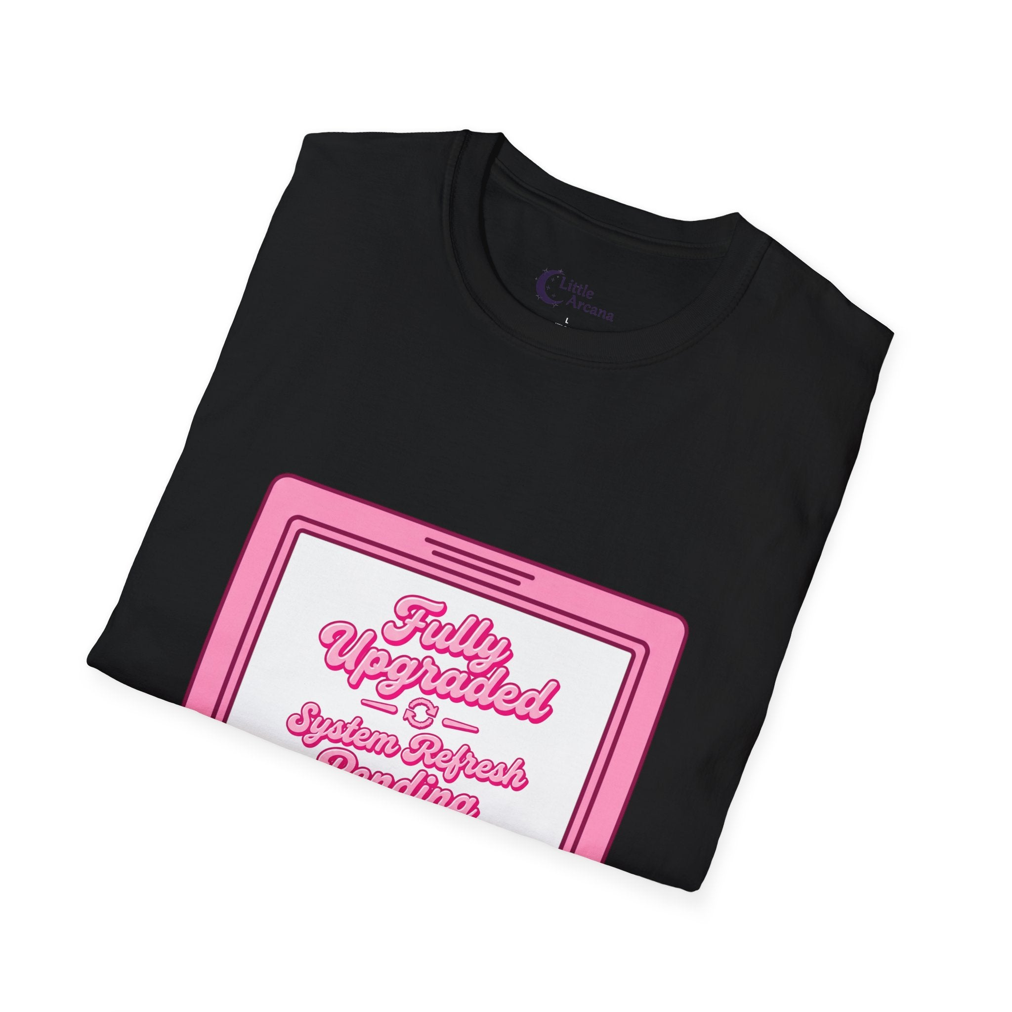 "Fully Upgraded" Retro Computer Graphic Tee  — Unisex T-Shirt