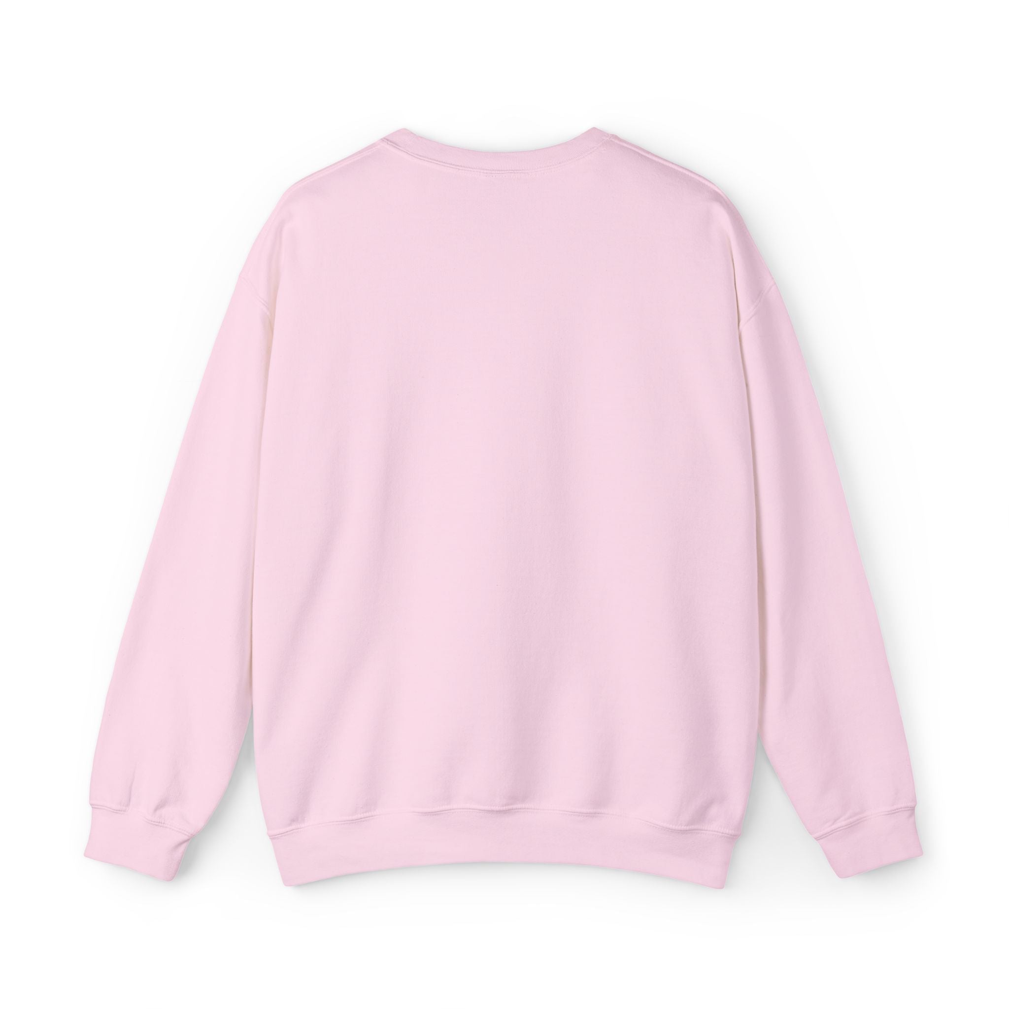 Crewneck Sweatshirt — 'Manifesting like it's My Job' Embroidered Gold Script Design