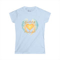 Guided & Protected Angel Wings Graphic — Women's Soft Style T-Shirt