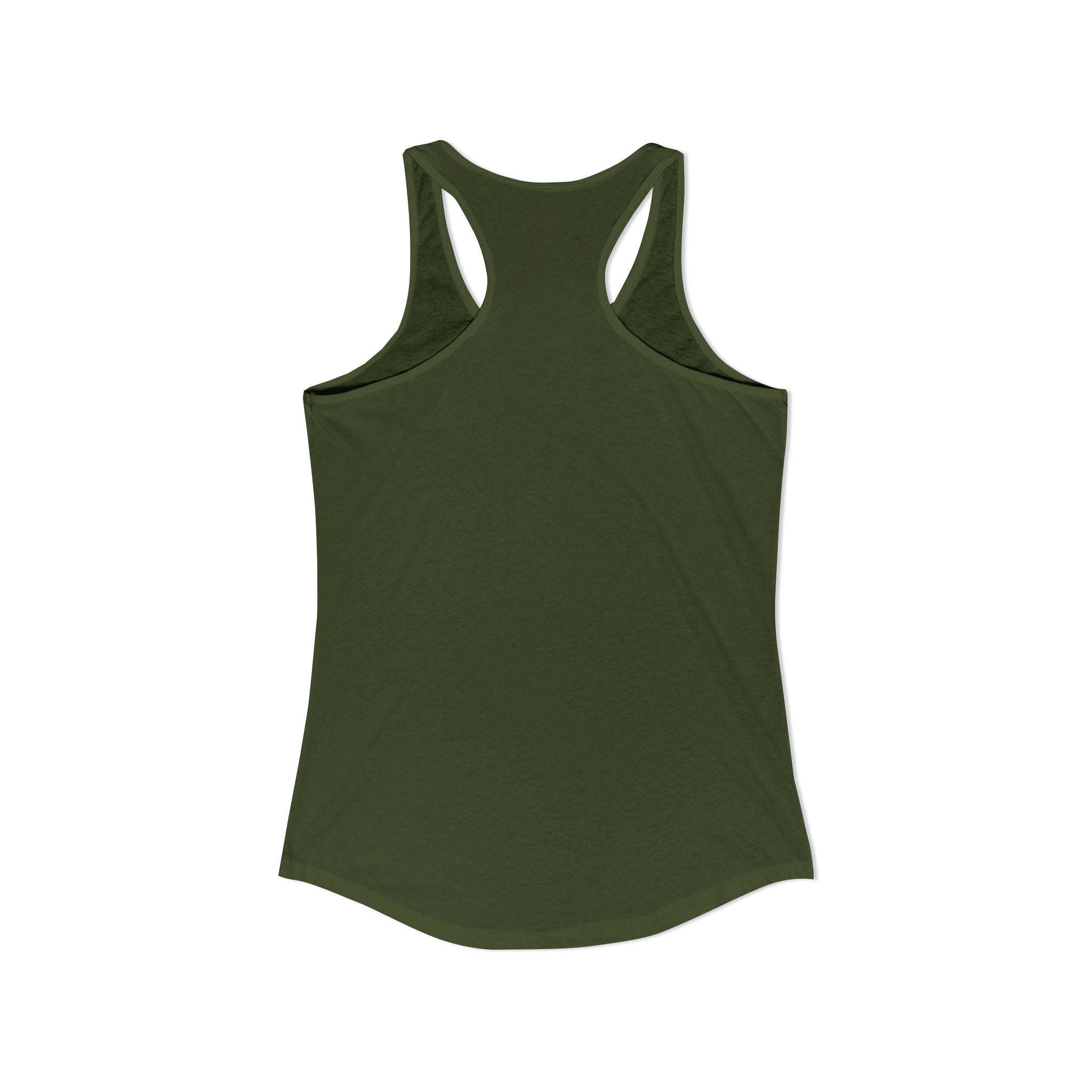 BASIC WITCH CLUB Matcha Emblem —  Women's Racerback Tank