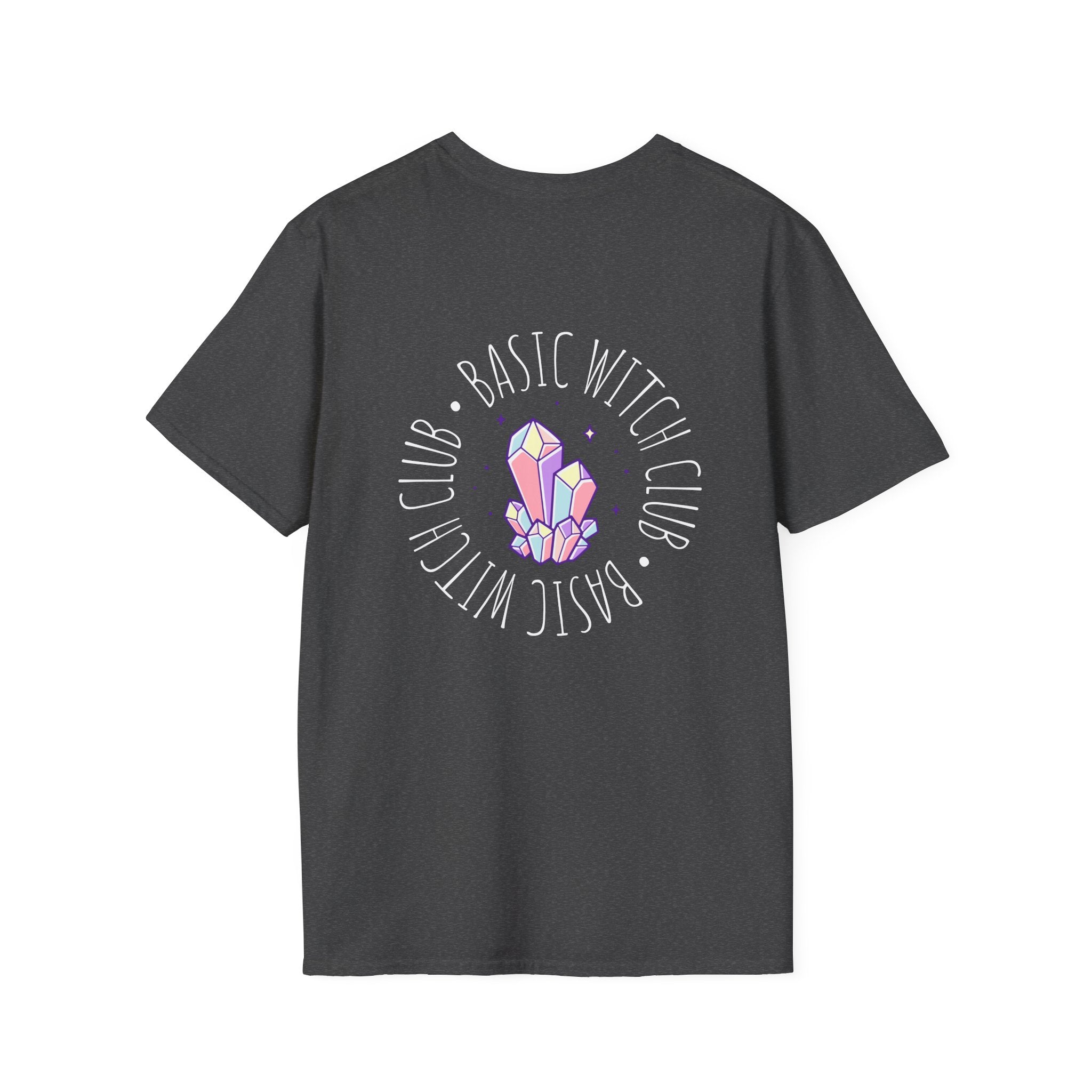 BASIC WITCH CLUB Crystal Cluster Emblem — Unisex T-Shirt