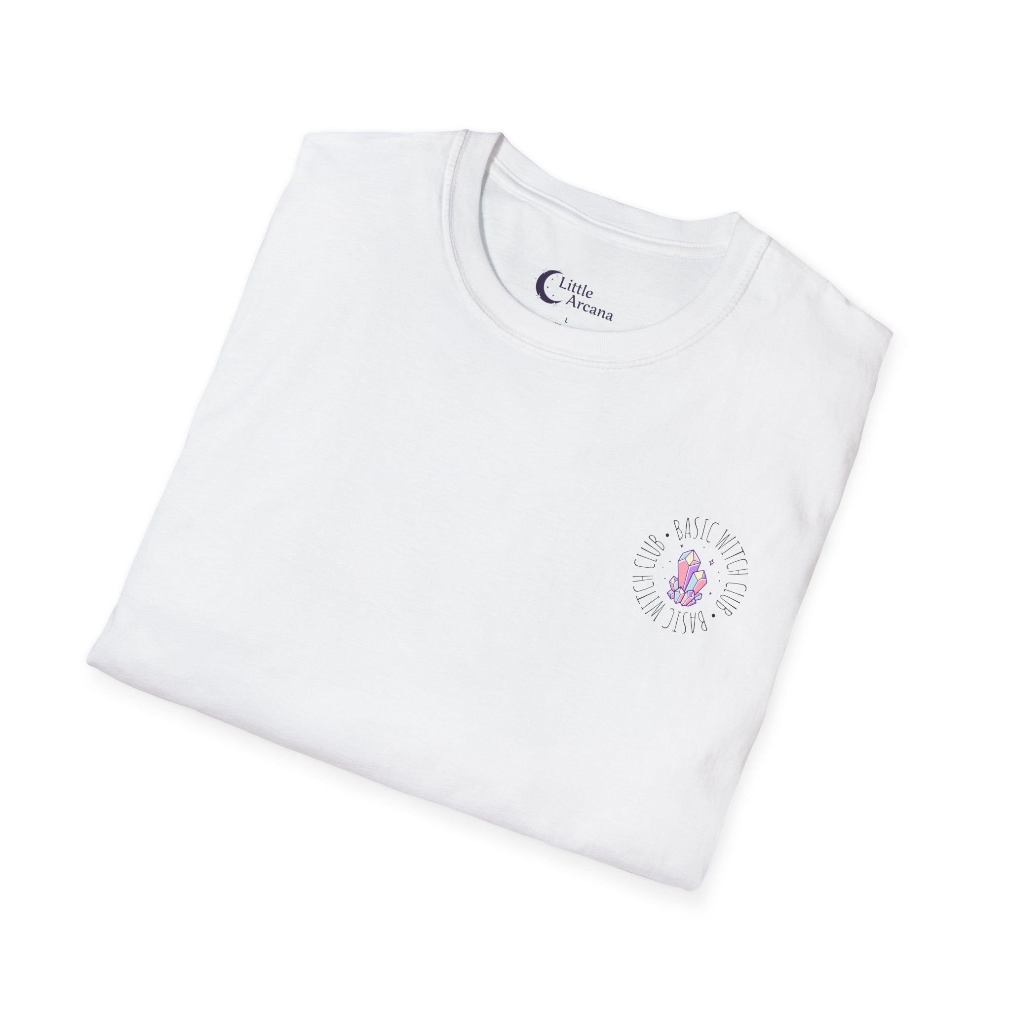 BASIC WITCH CLUB Crystal Cluster Emblem — Unisex T-Shirt