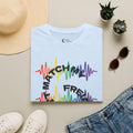Rainbow Soundwave 'Can't Match  My Fre(ak)quency' Graphic — Unisex T-Shirt