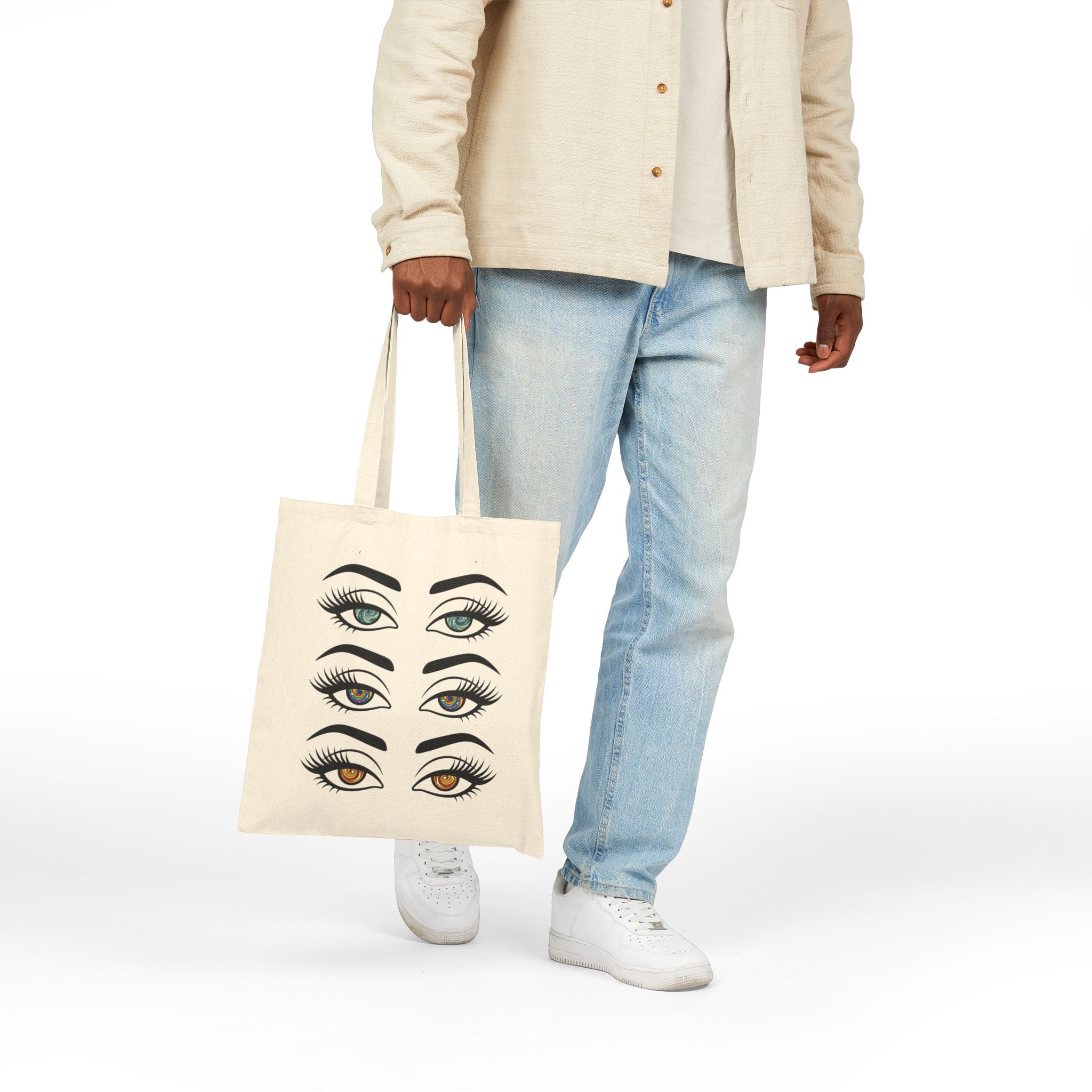 Hypnotic Eyes — Canvas Tote Bag
