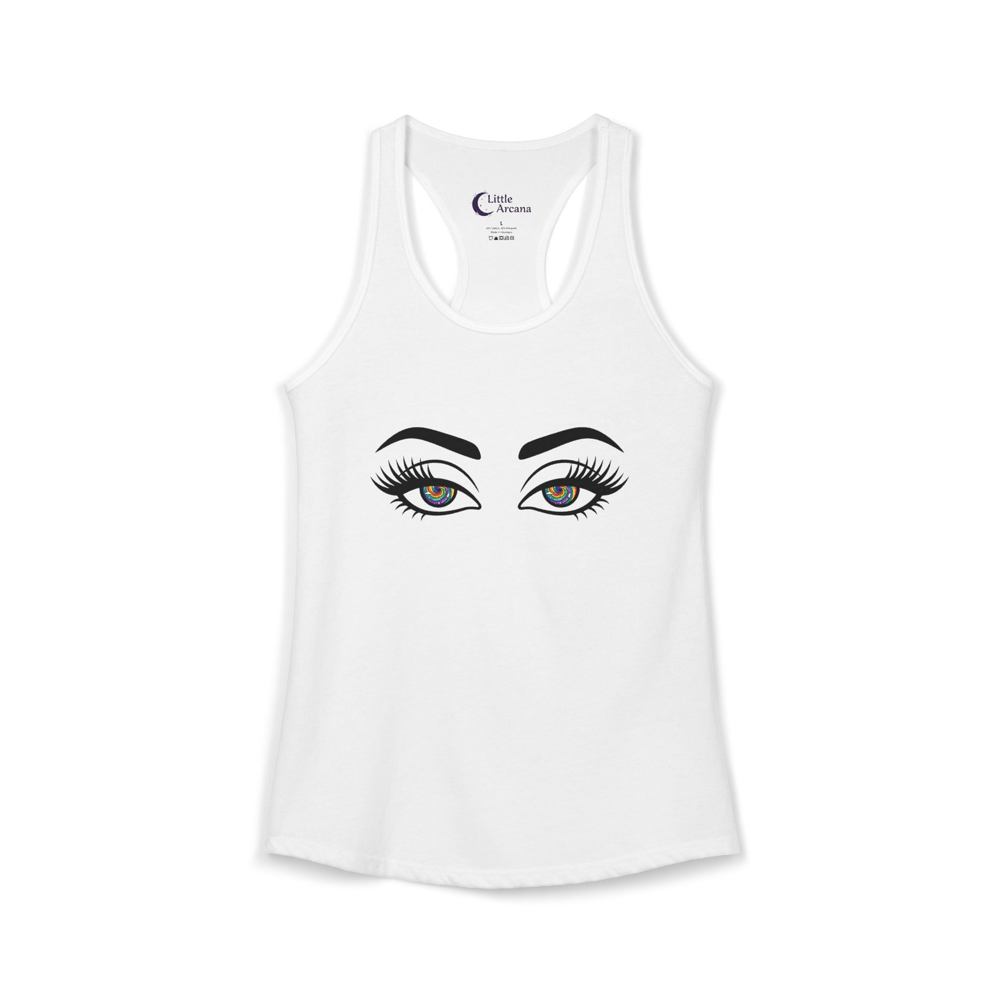 Hypnotic Eyes — Women's Racerback Tank