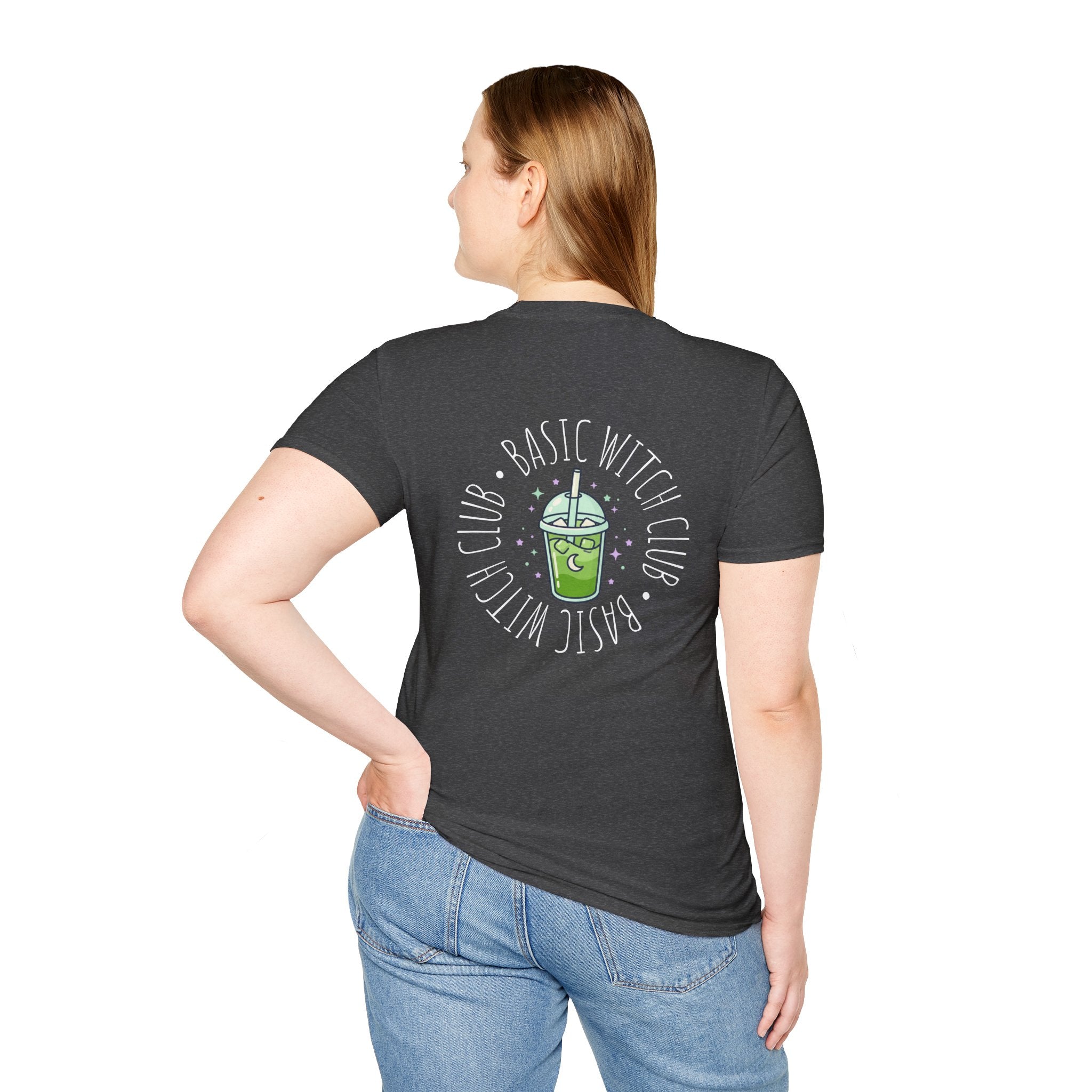 BASIC WITCH CLUB Matcha Emblem — Unisex T-Shirt