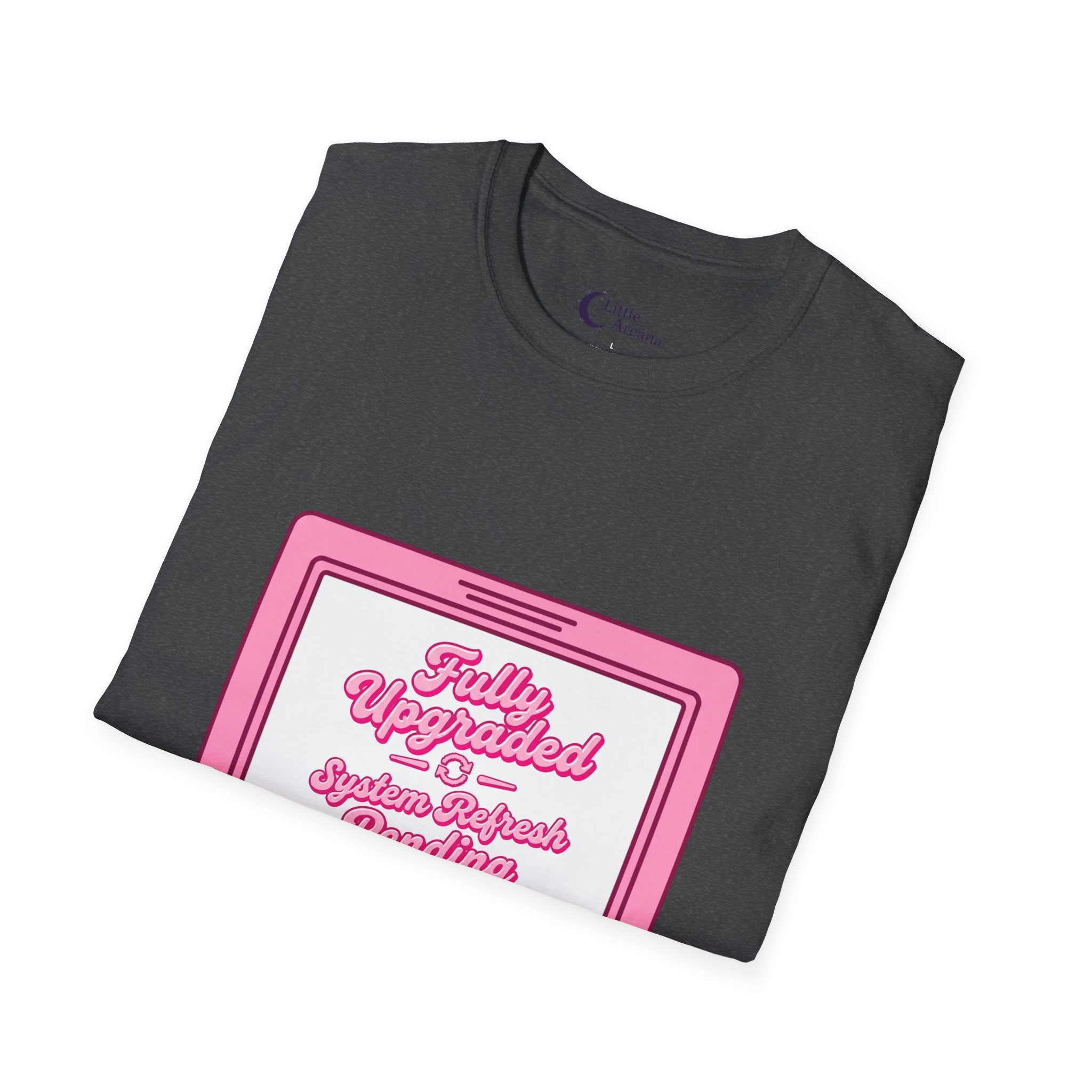 "Fully Upgraded" Retro Computer Graphic Tee  — Unisex T-Shirt