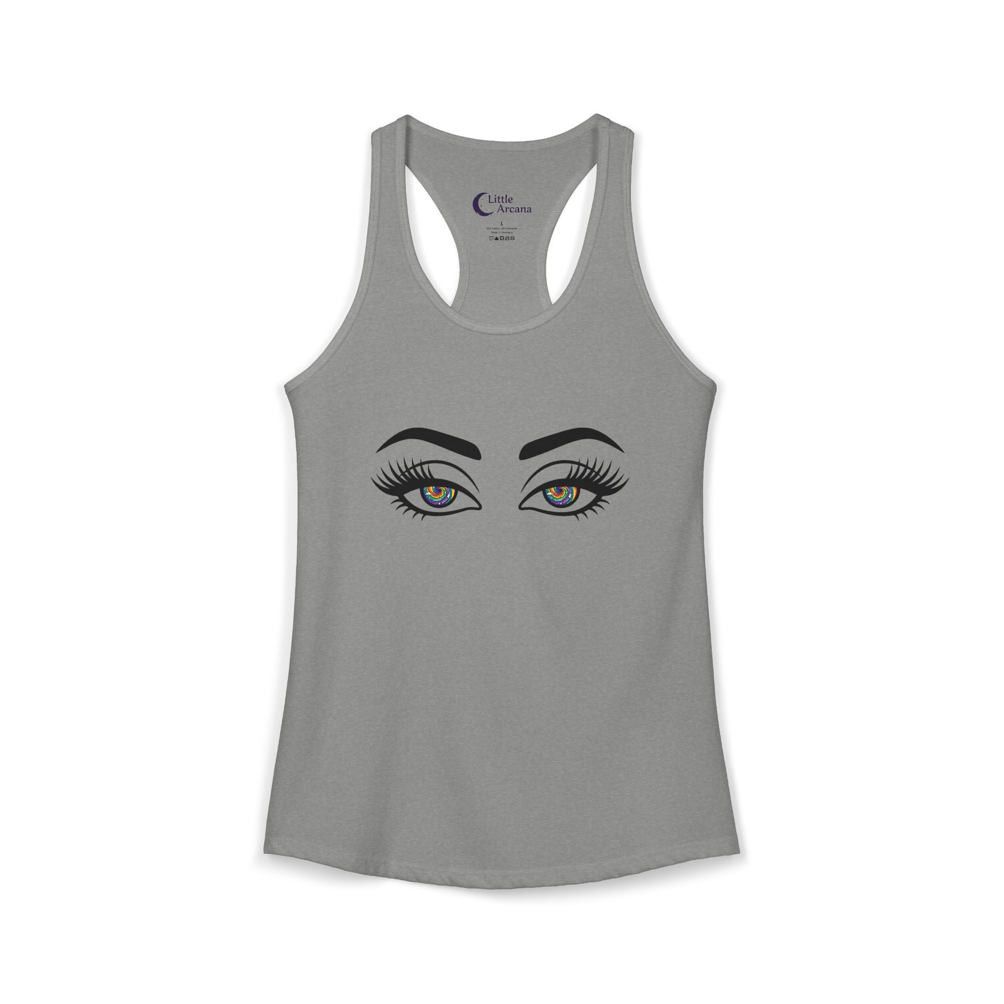 Hypnotic Eyes — Women's Racerback Tank