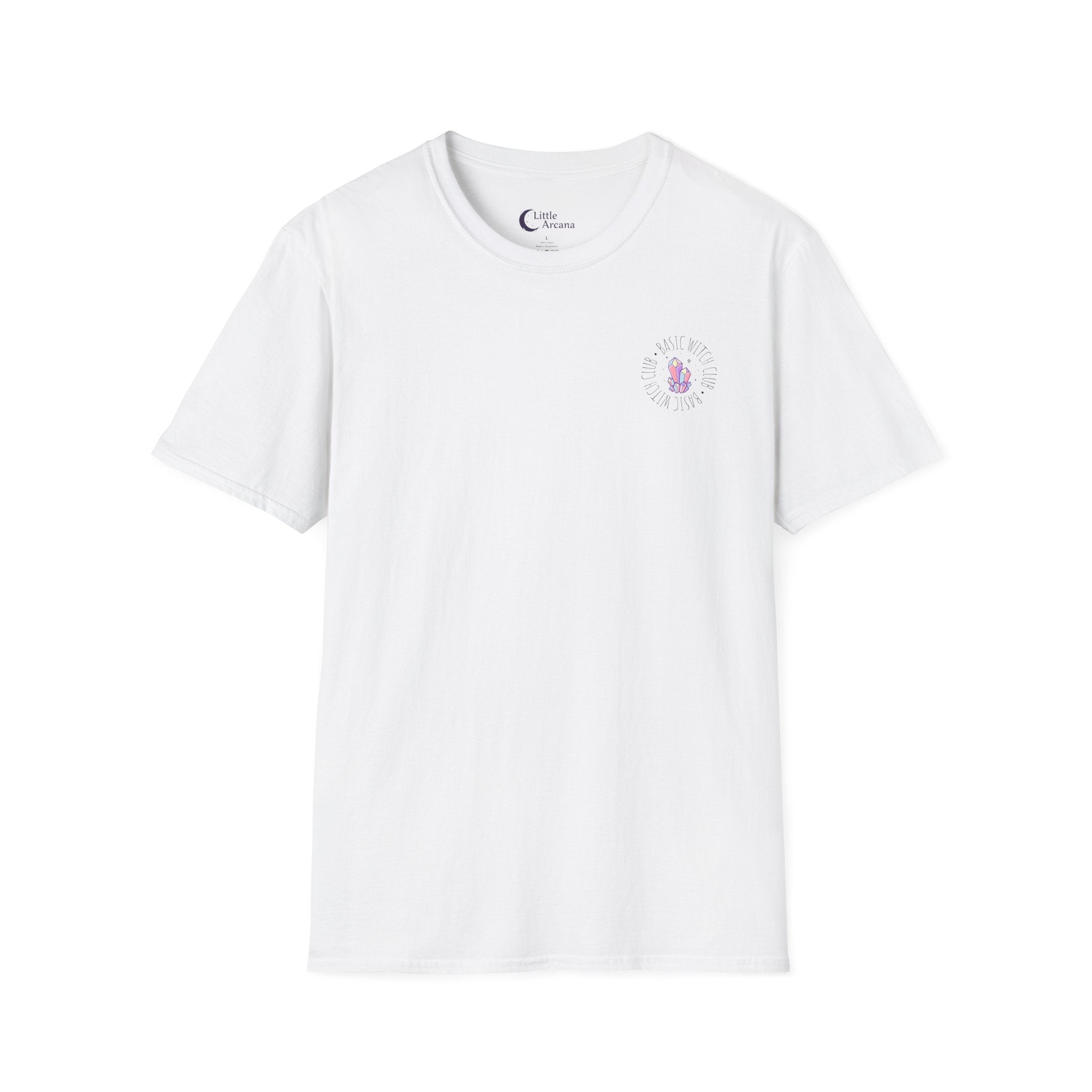BASIC WITCH CLUB Crystal Cluster Emblem — Unisex T-Shirt