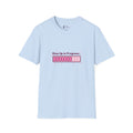 "Glow Up In Progress" Pink Loading Bar — Unisex T-Shirt