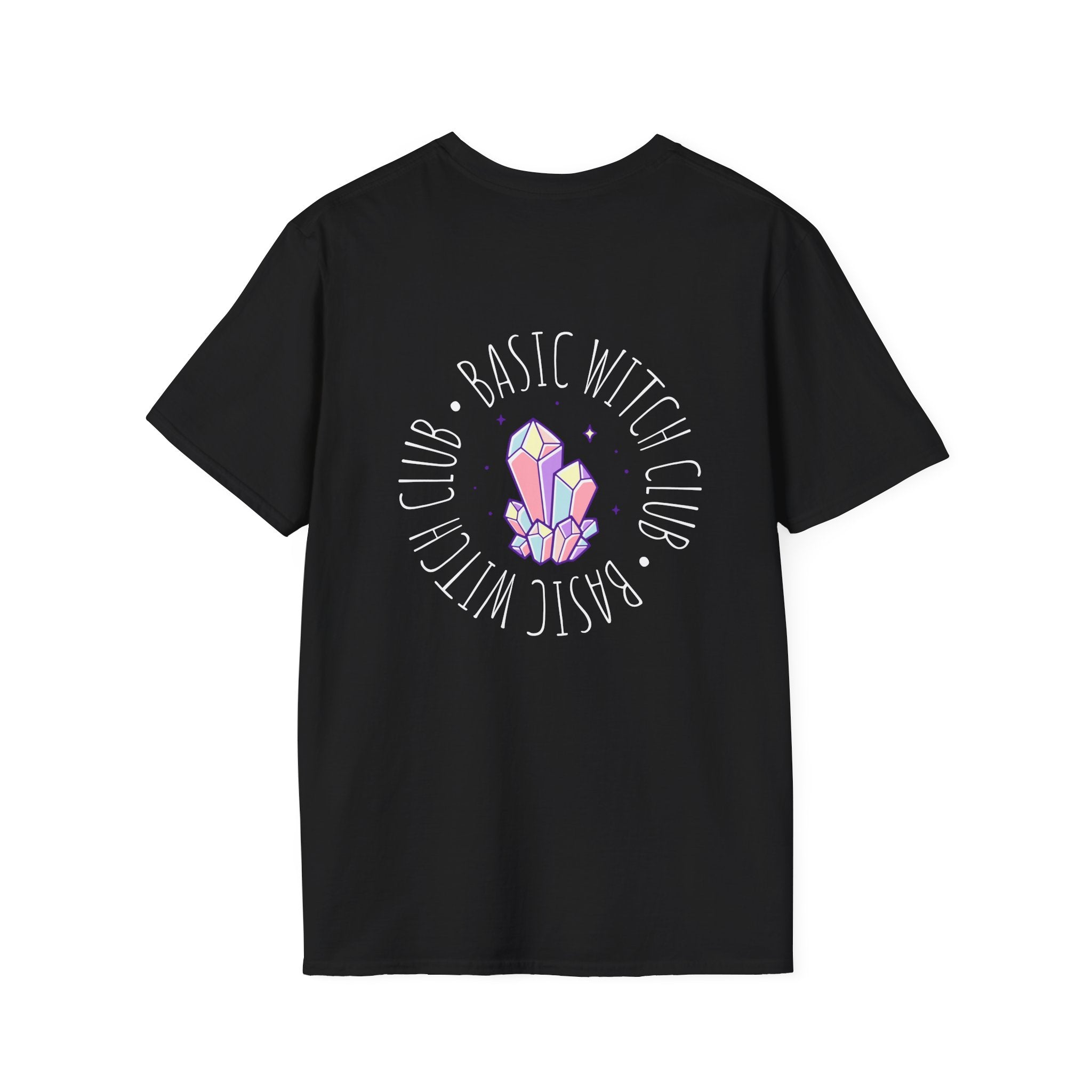 BASIC WITCH CLUB Crystal Cluster Emblem — Unisex T-Shirt
