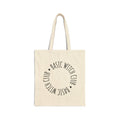 BASIC WITCH CLUB  Canvas Tote Bag — Cute Witchy Reusable Market Bag
