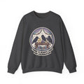 Crewneck Sweatshirt — 'There Is Always Caws for Celebration' Raven Party Graphic